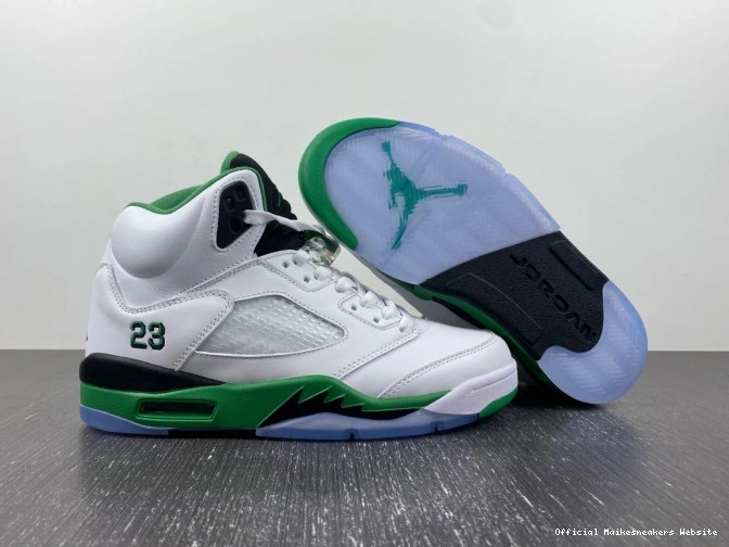 Official Maikesneakers Green Air Jordan Lucky 5 WMNS DD9336-103 0726